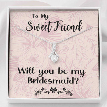 Bridesmaid Proposal Necklace